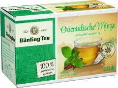 Bünting Tee Orientalische Minze 20 x 1,8g Teebeutel
